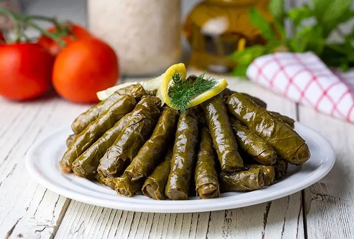 Zeytinyağlı Yaprak Sarma